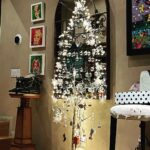 Mark DeCarlo Instagram - It’s officially Xmas season because my talented artist wife has transformed a simple mirror into a special tree. Viva Yeni!! Xoxo