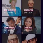 Mark DeCarlo Instagram - @comicconla Saturday 12/3 @ 11am. The WHOLE CAST will be reading a live episode on stage… with some of YOU will act with them. See ya there. Btw, Megan Cavanagh will be there too but her photo didn’t fit in this one #jimmyneutron