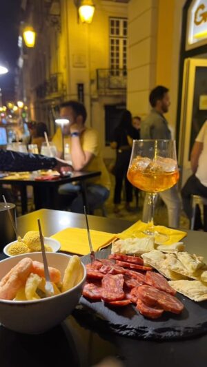 Mark DeCarlo Instagram - All we have are moments… make the best of them.  Travel on your tongue! 
.
.
.
.
.
#italytravel #pescaraitaly #italytourism #travelonyourtongue #aforkontheroad #aforkontheroadshow #markdecarlo #yenialvarez #ghotelpescara #almalusahotels #eatingeurope #eatingeuropetours #romefoodtour #lisbonfoodtour