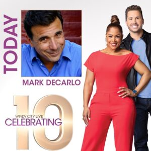 Mark DeCarlo Instagram - Why is my head sooooo much bigger than @ryanchiaverini or @valwarnertv Find out today live at 1p CT when we celebrate 10 years on the air with @windycitylive