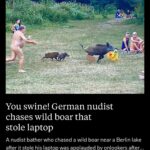 Mark DeCarlo Instagram - Nothing funnier than an angry, naked German