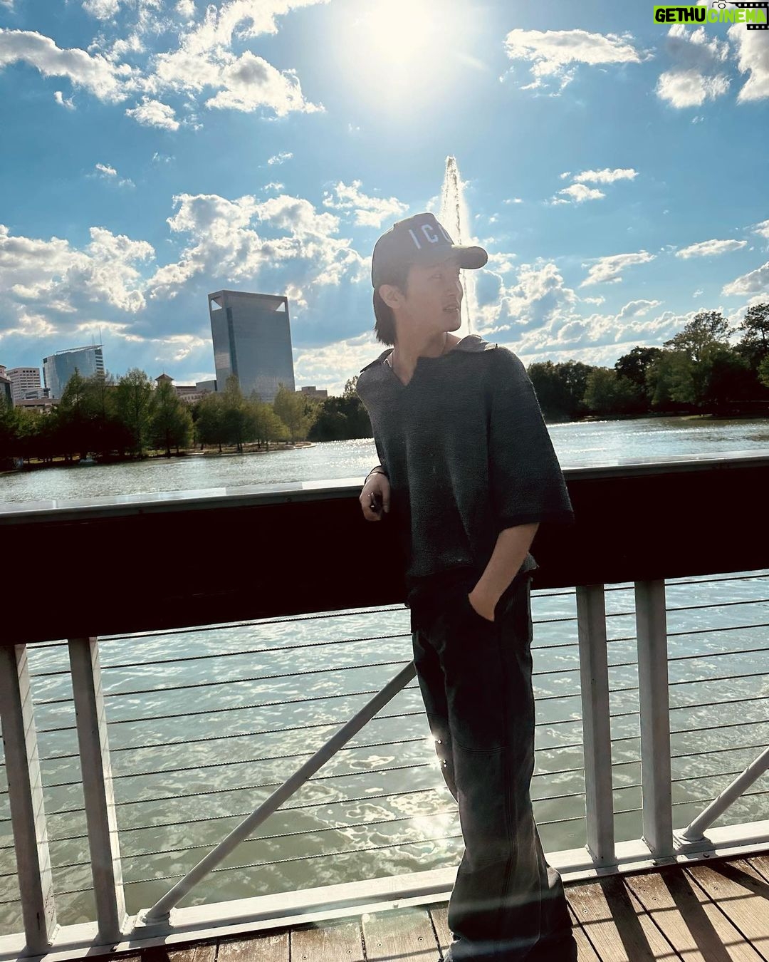 Mark Lee Instagram - my lungs very appreciate the #texas air