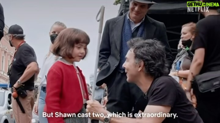 Mark Ruffalo Instagram - This documentary captures a glimpse of the magic of working with @slevydirect during All The Light We Cannot See. Check it out and congratulations on your @directorsguild nomination. @netflix