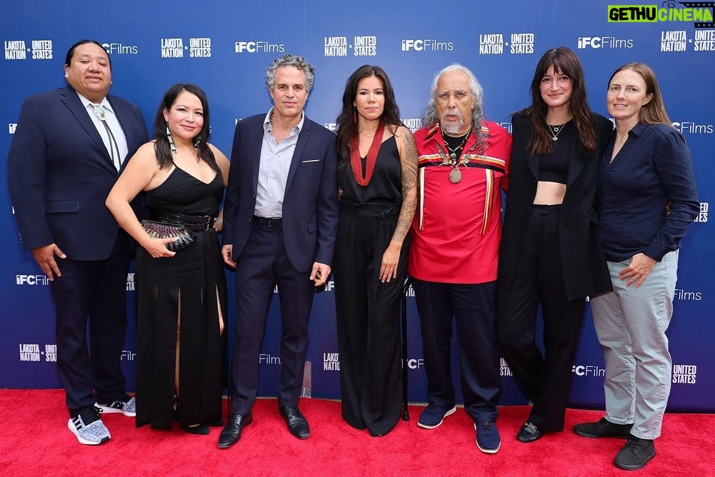 Mark Ruffalo Instagram - I’m so proud to have been a part of this film and the uplifting strength, wisdom, and love of Mother Earth and all creation that is displayed in the relatively unknown story of the Lakota, Nakota, and Dakota people’s history. You do not know the history of America without the revelations of this film told by the side of those who have lived it. @lakotanationfilm is coming to theaters on July 14th.