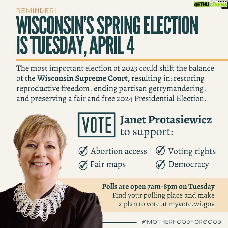 Mark Ruffalo Instagram - Tag all your Wisco buds below 👇🏼 & follow @motherhoodforgood for great Wisconsin voting resources like this!