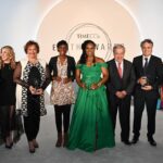 Mark Ruffalo Instagram - Beyond humbled to speak at the #TIME100 Summit and receive the inaugural @time CO2 Earth Award, alongside my sister @gloriawalton and the other incredible honorees. None of this would be possible without the valiant work of @100isnow and our grantee partners—whose stories are often underrepresented due to the intersection of racial and climate injustice. Thank you TIME for letting us center their perspectives as they lead us to a more just future.