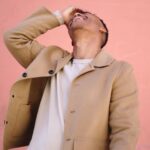 Mark St. Cyr Instagram - I’m tickled pink That things are rosy 🎶 📸 @aileenkyoko 🧥 @cosstores knit @buckmason #cosstores #cosbyyou #buckmason Los Angeles, California