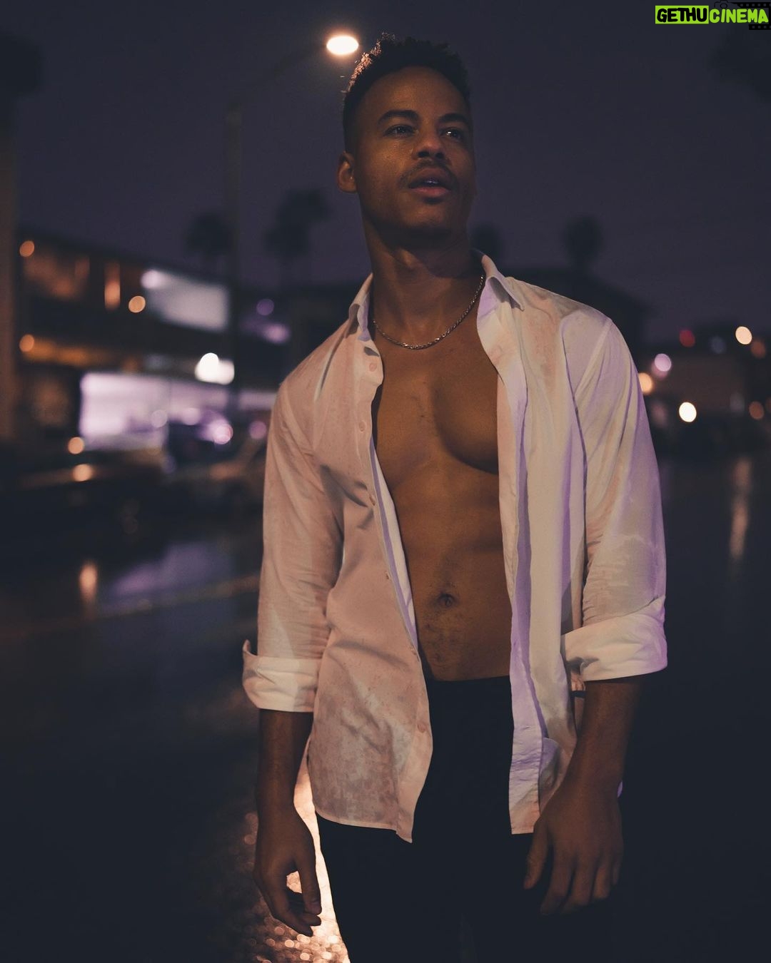 Mark St. Cyr Instagram - Purple Rain ♏️🌂☔️ Which is your fav? Shot @by.kyoko Edits by moi . . . . . #mensjewelry #mensnecklace #menschains #rainphotoshoot #purplerain #markstcyr #hsmtmts Los Angeles, California