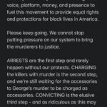 Mark St. Cyr Instagram - Keep going. Thank you. ✊🏽🙏🏽⁣ ⁣ #blm #blacklivesmatter #georgefloyd #justiceforgeorge #policebrutality