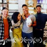 Mark St. Cyr Instagram - So honored the LGBTQ romantic comedy I directed, “Shopping For Love” is the opening film for the Katra Film Festival tonight! 🌈⁣ ⁣ Alex and I were very strategic about our festival circuit run and I’m really proud of how successful our micro film about a gay ‘meet-cute’ has become. We’ve been to 6 festivals including the prestigious NewFest (sponsored by HBO)! ⁣ ⁣ Our film has brought laughter, joy, diversity, inclusivity, and heart to hundreds of festival goers and I couldn’t be more grateful for the response.⁣ ⁣ If you’d like to attend the screening tonight with a small in-kind donation head over to @katrafilmseries page and click the link in their bio. 🧡