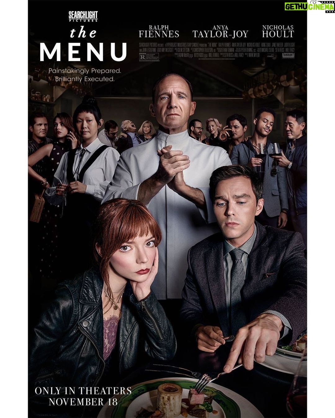 Mark St. Cyr Instagram - Come famished 🍽🍷 Only in theaters November 18th #themenufilm