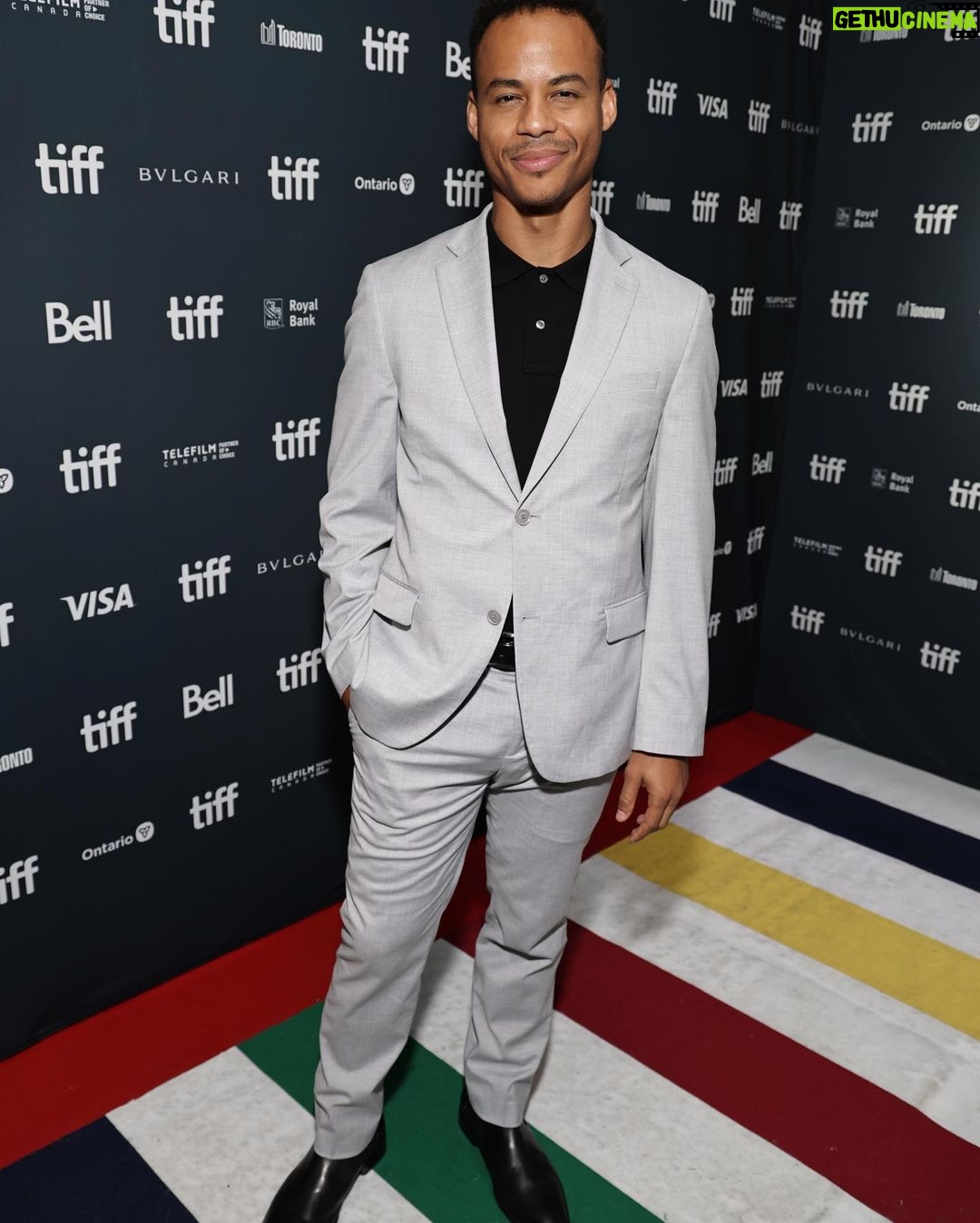 Mark St. Cyr Instagram - #Tiff truly felt like a dream 💭 So happy to get to celebrate @themenufilm world premiere 😌 #tiff22 Toronto, Ontario
