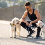 Mark St. Cyr Instagram - Running with wolves 🐺 And by wolves I mean adorable white floof balls 🐩 📸 @by.kyoko Silver Lake