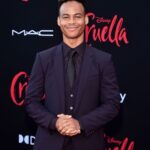Mark St. Cyr Instagram - Cruella Summer @disneycruella World Premiere full @dolcegabbana style @jareddepriest onyx ring @johnhardyjewelry thorn ring @dru.jewelry Cruella is a creative triumph from the script, to the fashion, to the music, to the performances — such a FUN movie! #cruella #mensfashion #redcarpetfashion The El Capitan Theatre