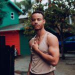 Mark St. Cyr Instagram - New Year, who dis? 📷: @theemmaexperience . #bonobos #vitaly #mensfashion #mensstyle #blackmenfashion #blackmenwithstyle Los Angeles, California