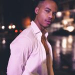 Mark St. Cyr Instagram - Purple Rain ♏️🌂☔️ Which is your fav? Shot @by.kyoko Edits by moi . . . . . #mensjewelry #mensnecklace #menschains #rainphotoshoot #purplerain #markstcyr #hsmtmts Los Angeles, California