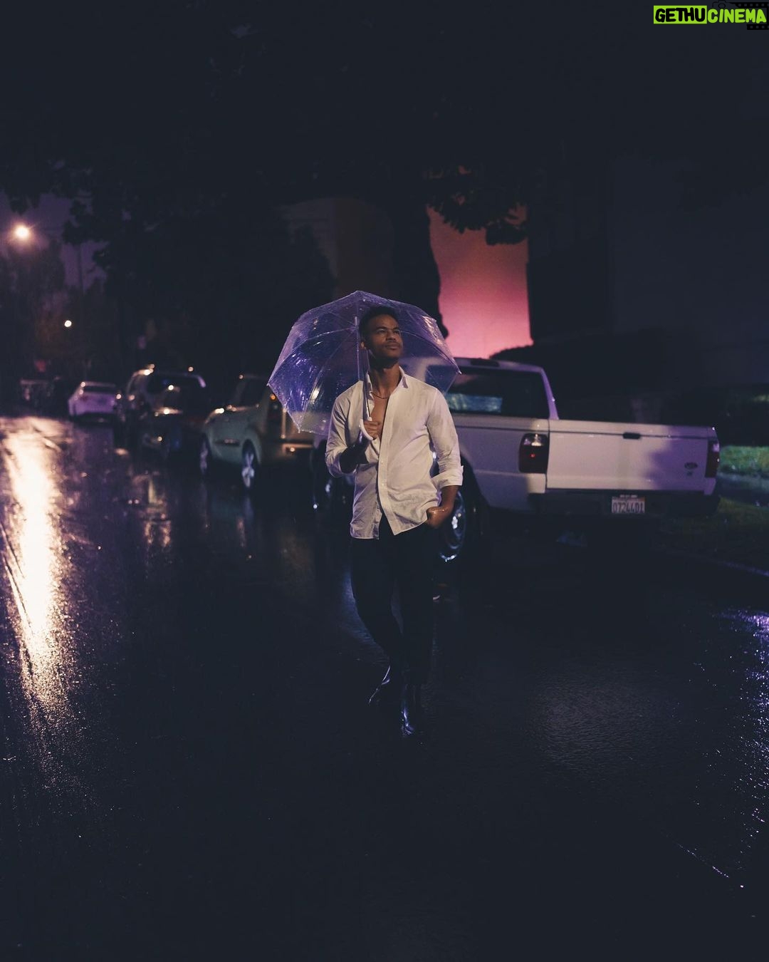 Mark St. Cyr Instagram - Purple Rain ♏️🌂☔️ Which is your fav? Shot @by.kyoko Edits by moi . . . . . #mensjewelry #mensnecklace #menschains #rainphotoshoot #purplerain #markstcyr #hsmtmts Los Angeles, California
