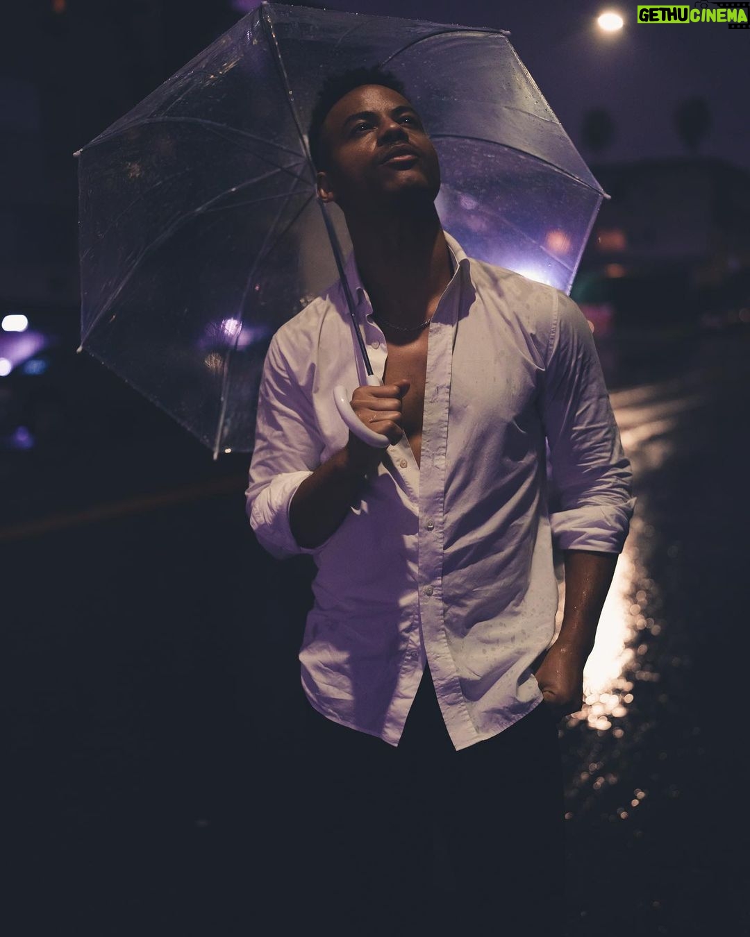 Mark St. Cyr Instagram - Purple Rain ♏️🌂☔️ Which is your fav? Shot @by.kyoko Edits by moi . . . . . #mensjewelry #mensnecklace #menschains #rainphotoshoot #purplerain #markstcyr #hsmtmts Los Angeles, California