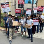 Mark St. Cyr Instagram – I stand in solidarity with the WGA 🪧

My fellow SAG-AFTRA actors, our opportunity to leverage the moment is now. If you haven’t voted “Yes” on the Strike Authorization Vote please do so *now* – the voting ends today at 5pm PST!

It a “yes” vote does not mean we are striking. But it gives our negotiators confidence to stand and fight for what we need, knowing we can call a strike if the AMPTP tries to stonewall us on any of our needs;
– better residuals to address the streaming business models 
– higher pay contracts  instead of major studios using “new media” contracts to low ball actors
– self tape regulations 
– audition compensation
– better pension and healthcare access 
– protection from our likeness being stolen by A.I. and used without compensation

Thank you to my friend Dan of @oliviarestaurant.la for helping me support writers on the picket lines  who have supported me and all my fellow SAG-AFTRA actors throughout our careers. 

Go vote “Yes” now at SagAftra.org

#wgastrike #sagaftra #unionstrong Los Angeles, California