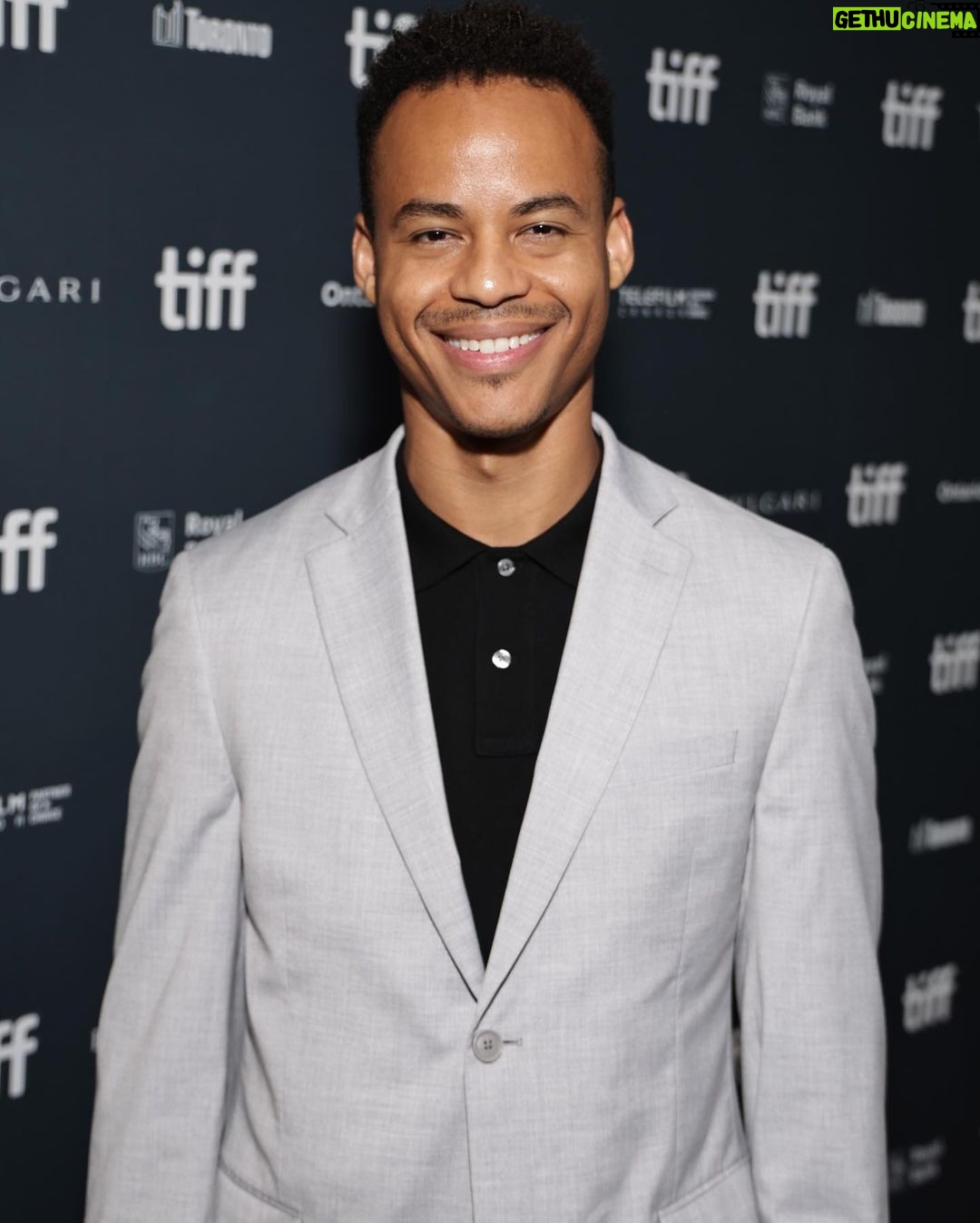 Mark St. Cyr Instagram - #Tiff truly felt like a dream 💠So happy to get to celebrate @themenufilm world premiere 😌 #tiff22 Toronto, Ontario