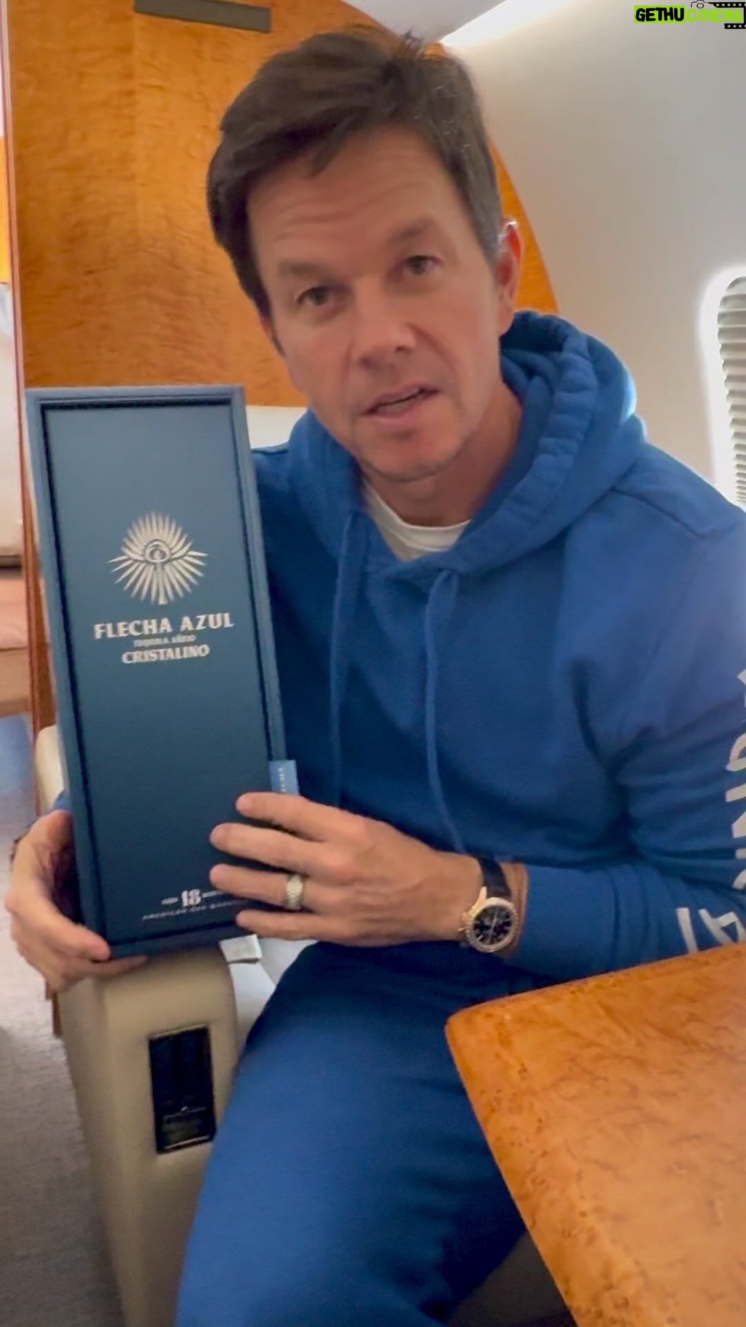 Mark Wahlberg Instagram - Celebrate your accomplishments🥳🥃 @flechaazultequila 📈💯 @municipal 🔥🔥