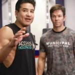 Mark Wahlberg Instagram - Me and my brother @mariolopez @f45_training @municipal @arthurthekingmovie only in theaters March 15th 💯🔥😎📈🐶🥳 #F45Partner #MunicipalPartner