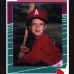 Mark Zuckerberg Instagram - In honor of expanding digital collectible NFTs to 100 more countries on Instagram and launching new integrations with Coinbase and Dapper, I'm sharing my soon-to-be NFT old little league baseball card, which someone recently found and sent to me... 😂 @mcomicconnect has the backstory on my baseball card.