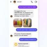 Mark Zuckerberg Instagram - You can now buy products from small businesses and track your order in chat on Instagram in the US. Pay with Meta Pay and checkout in a few taps.
