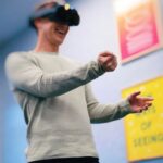 Mark Zuckerberg Instagram - Project Cambria's color passthrough technology will enable developers to build a whole new level of mixed reality experiences. More details coming tomorrow.