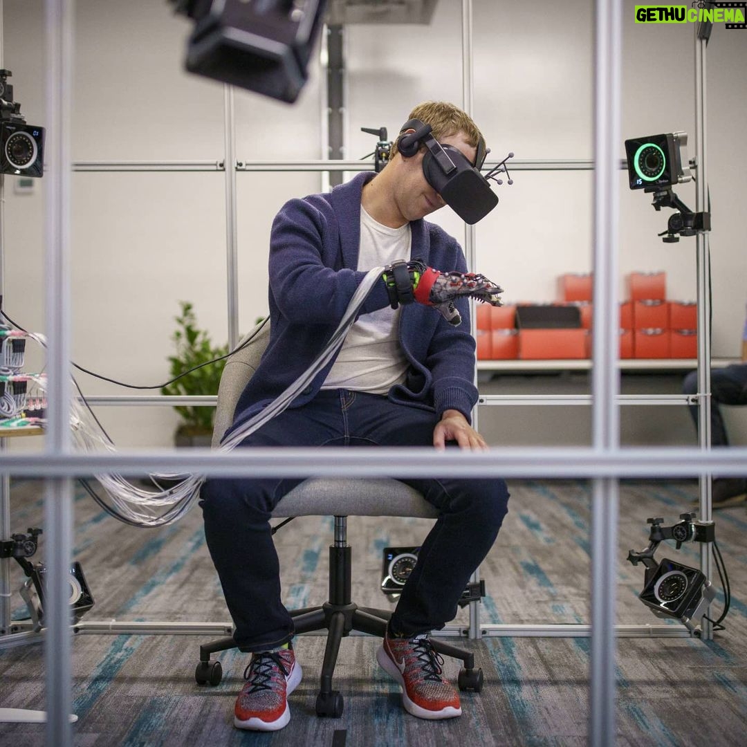 Mark Zuckerberg - 558.1K Likes - Meta's Reality Labs team is working on haptic gloves to create a realistic sense of touch in the metaverse. One day you'll be able to feel texture and pressure when you touch virtual objects.