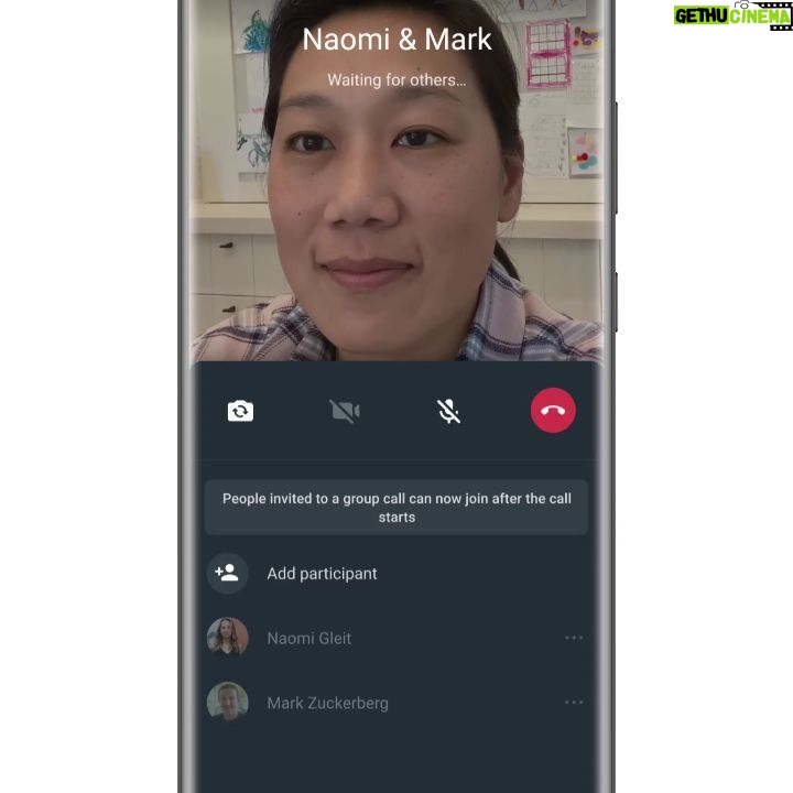 Mark Zuckerberg Instagram - Priscilla, Naomi (@naomsg) and I made this video to celebrate launching Joinable Group Calls on WhatsApp. Today is also Naomi's 16th anniversary of working at Facebook and she's the best, so I'm posting this to celebrate her too!
