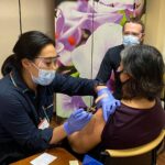 Mark Zuckerberg Instagram - Grateful to be able to personally contribute to Kauai's vaccination efforts today. Priscilla gave almost 100 shots and I helped families get set up at the clinic. Thanks to all the doctors and nurses who do this every day! Wilcox Health