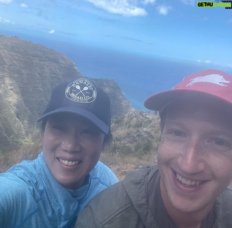 Mark Zuckerberg - 658.4K Likes - I can't believe that next year we'll have been together for half our lives. I also can't believe that on our anniversary hike, even our camera got sunscreen on it.