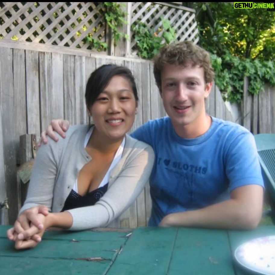 Mark Zuckerberg - 554.9K Likes - 20 years since our first date. We met at a going away party my friends threw for me in college when they thought I was about to get kicked out of school. I asked her out but told her we'd need to go out soon since I might only have a few days left. Later on I started Facebook, we got married, and now have three wonderful girls. What a wild ride.