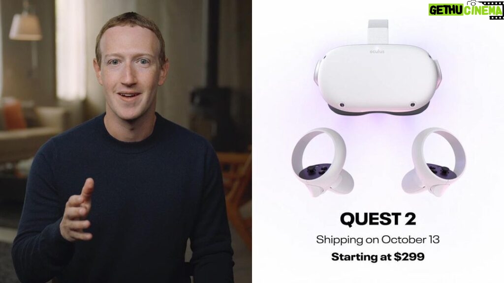 Mark Zuckerberg Instagram - Today we announced Oculus Quest 2. It's lighter, faster and has a better display than the first generation -- and it starts at just $299. It's fully wireless and it has hands-down the best content library of any VR system out there. We wanted this next version of Quest to be something anyone can jump into, with the best and most immersive experience out there, and we wanted to price it so it's available to as many people as possible. There are a bunch of improvements to the hardware. This is the first major consumer device that runs on the Qualcomm Snapdragon XR2 platform. It's fully customized for VR and AR with support for multiple cameras and tech like fixed foveated rendering. The end result is a more immersive experience with crisper graphics, more dynamic environments, and ultimately a more realistic feeling of presence. The display is better. Instead of two OLEDs, Quest 2 has a single LCD for super high-res visuals, and a new system for adjusting the optics that makes it easier to dial in the visual settings that are right for you. We've redesigned the Touch controllers with more efficient tracking and optimized haptics. The new controllers deliver a better feeling of hand presence and stronger physical feedback. For apps that don't use our full hand tracking, this will make a better experience all around. We've made a lot of software updates too. For example, a lot of people have been using VR for fitness, so we've built in a system-level fitness tracker that helps you keep tabs on how much exercise you're getting while playing some of your favorite titles. It's called Oculus Move, and it lets you set VR fitness goals and track them across games and apps. These are just a few of the improvements that make Quest 2 the best all-in-one VR experience out there. I've really been enjoying using mine during this lockdown, and I'm looking forward to getting these in more of your hands in just a few weeks.