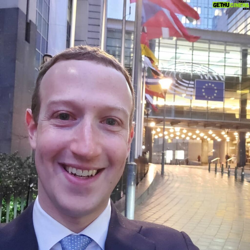 Mark Zuckerberg Instagram - Lots of good discussions at the Munich Security Conference and the EU Commission and Parliament in Brussels over the last few days. 🇩🇪🇧🇪🇪🇺 European Parliament