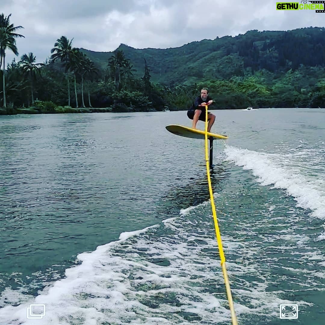 Mark Zuckerberg - 381.6K Likes - Trying a new sport in Kauai with one of the best @kai_lenny.