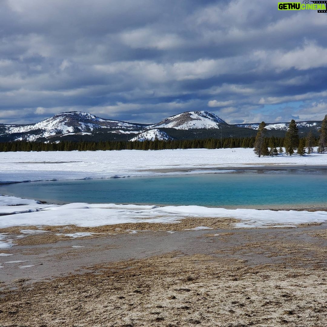 Mark Zuckerberg Instagram - Snowy Yellowstone