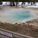 Mark Zuckerberg Instagram - Snowy Yellowstone