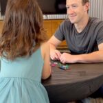 Mark Zuckerberg Instagram – Building Legos with August in mixed reality. The things she comes up with… 😂