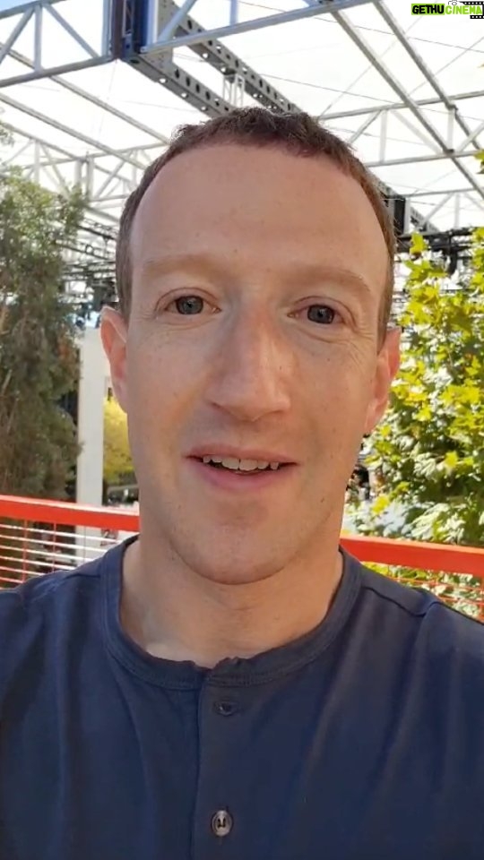Mark Zuckerberg Instagram - Great to be live for Connect today. Excited about all the progress we're making on AI, virtual and mixed reality, smart glasses, and more!