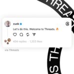 Mark Zuckerberg Instagram – Threads is here. Let’s do this. 🔥