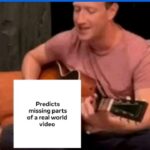 Mark Zuckerberg Instagram - Throwback to singing one of Max's favorite songs. I recently tested this video with a new AI model that learns about the world by watching videos. Without being trained to do this, our AI model predicted my hand motion as I strummed chords. Swipe to see the results...