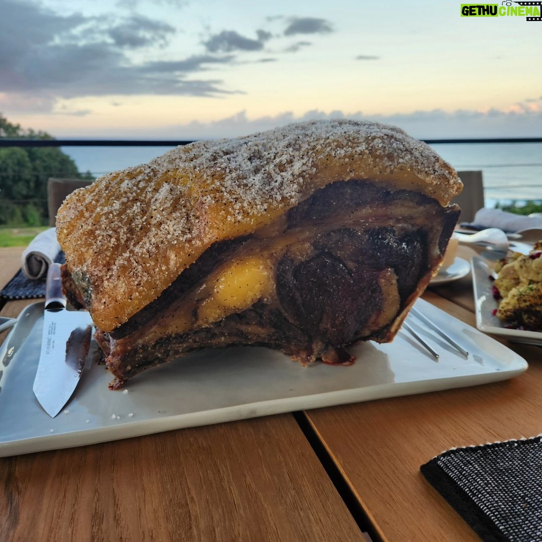 Mark Zuckerberg - 405.2K Likes - Started raising cattle at Ko'olau Ranch on Kauai, and my goal is to create some of the highest quality beef in the world. The cattle are wagyu and angus, and they'll grow up eating macadamia meal and drinking beer that we grow and produce here on the ranch. We want the whole process to be local and vertically integrated. Each cow eats 5,000-10,000 pounds of food each year, so that's a lot of acres of macadamia trees. My daughters help plant the mac trees and take care of our different animals. We're still early in the journey and it's fun improving on it every season. Of all my projects, this is the most delicious.