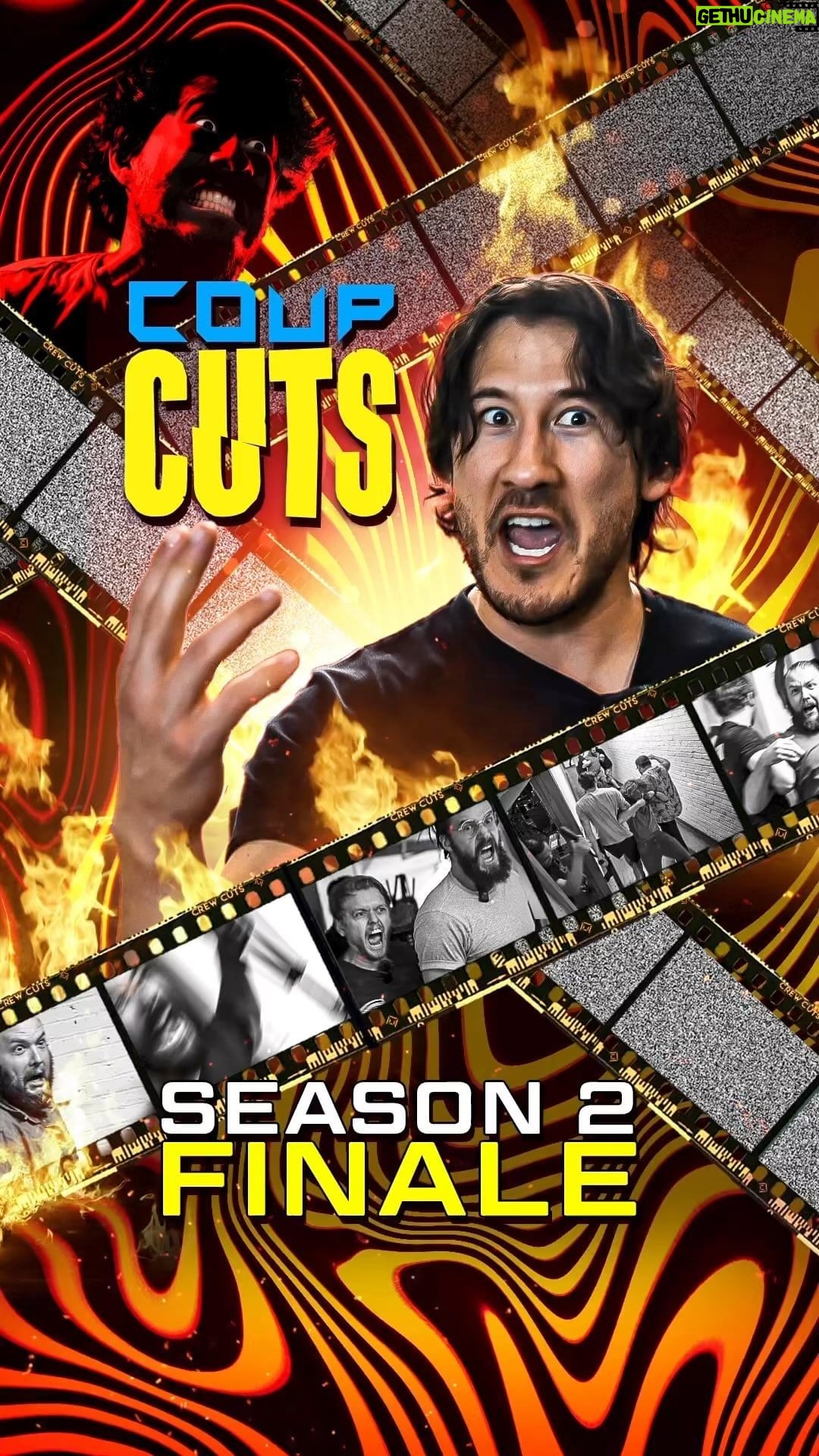 Markiplier Instagram - When Intern becomes King 👑 Mark’s plan to take over Corridor Digital was nearly a success... until this happened. If you're not watching the exclusives on corridordigital.com, this is just a taste of what you're missing. Hope Mark finds a new job soon!