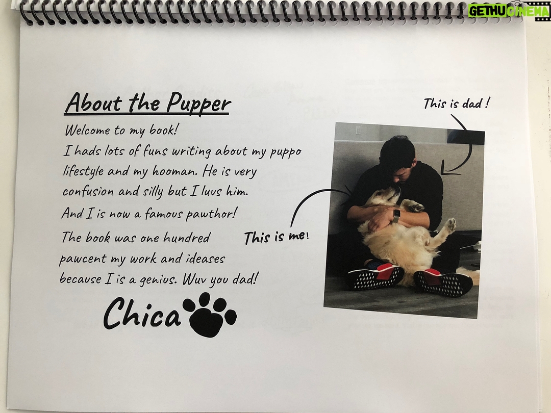 Markiplier Instagram - Amy organized a project with a bunch of artists/authors (captioned on image 10) to make me the best birthday present I’ve ever seen. It’s a book written by Chica about her “Number One Hooman” For those of you who don’t know Amy is the absolute best at gifting in the entire world and this was the most heartwarming present I could have ever asked for. I love my girls so damn much! Not all pages were able to fit in this post but I wanted to share what I could!