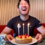 Markiplier Instagram - BIRTHDAY BIRTHDAY. it is MY BIRTHDAY!! Amy made me a key lime cheesecake and I ate it for breakfast because SHUT UP IT IS MY BIRTHDAY!!