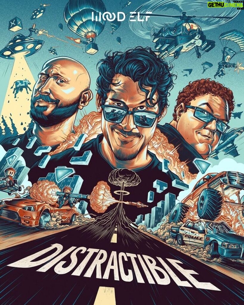 Markiplier Instagram - DISTRACTIBLE IS HERE! Listen to our first episode right now on Apple Podcasts and Spotify!