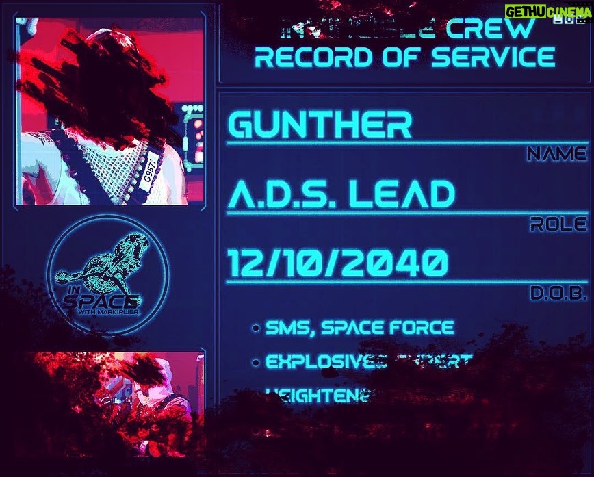 Markiplier Instagram - Tomorrow’s the big day, Captain! I’ve prepped some dossiers so you can put faces to names of the crew once you take command. I think I speak for all of us when I say that we’re honored to have you as our Captain!
