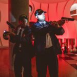 Markiplier Instagram - **SPOILERS AHEAD** I just wanted to give a HUGE shoutout to all the amazingly talented people who were a part of A Heist With Markiplier! First off the SlowMoGuys Gavin and Dan for sticking out the most brutal night shoot of our lives. MatPat for absolutely LIVING the role and being so supportive and sweet! Best actor on set that day, sorry me. RO for being the sweetest human being in existence while also scaring us half to death with your badassery and giant gun. The Gregory Brothers (pictured Michael and Andrew) for MAKING THE MUSICAL HOLY CRAP!! Love you guys so much! Chance (aka SodaPoppin) for taking a chance and absolutely owning the role of the Soldier! Thanks so much! Mick for being THE BEST. PERIOD. LOVE THAT MAN. Wade and Bob for supporting me from the very beginning. Would not be here without you two! Tyler and Ethan for being my zombie bros in life and unlife! Tyler, you can roll your eyes back down now... (he was committed to that zombie role!) And Robert Rexx for being an ABSOLUTELY LEGEND in every sense of the word. So glad you could join us on this project!